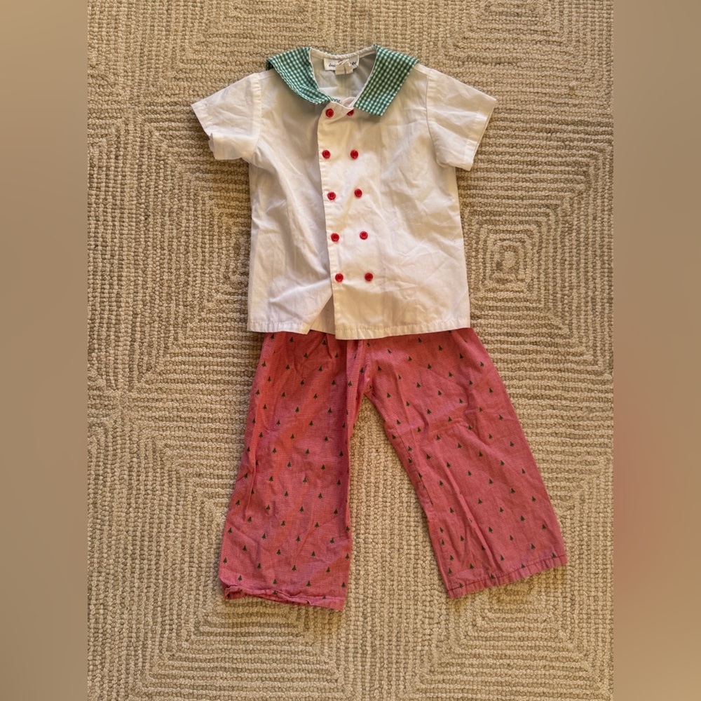 Charming Christmas 3T Boy Outfit